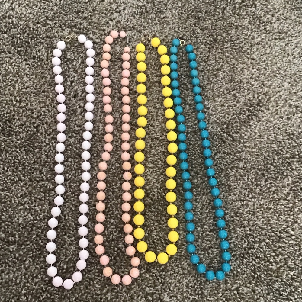 Colorful Beaded Necklace Set